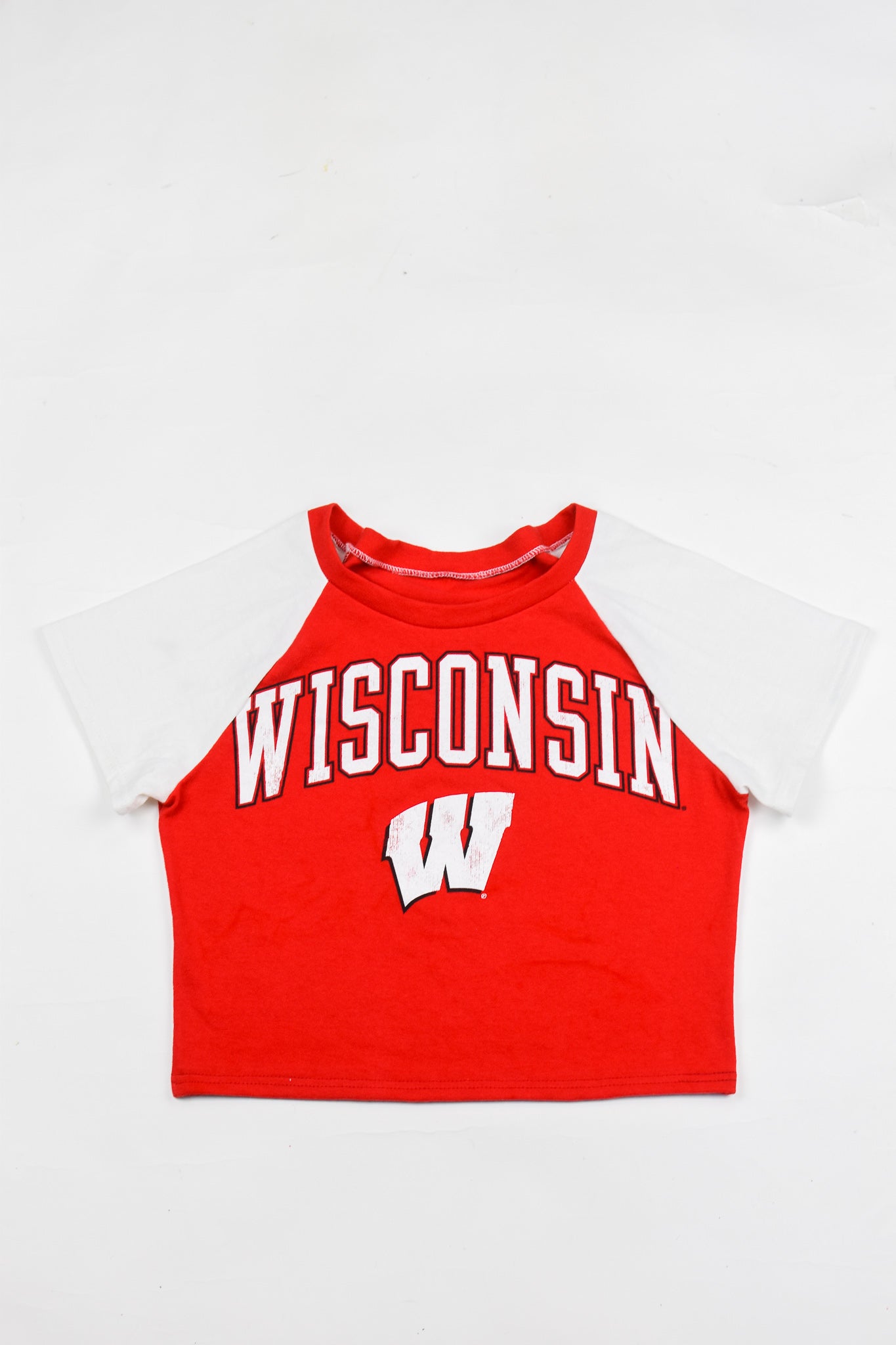 Upcycled Wisconsin Baby Tee
