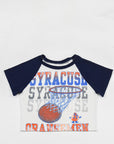 Upcycled Syracuse Baby Tee