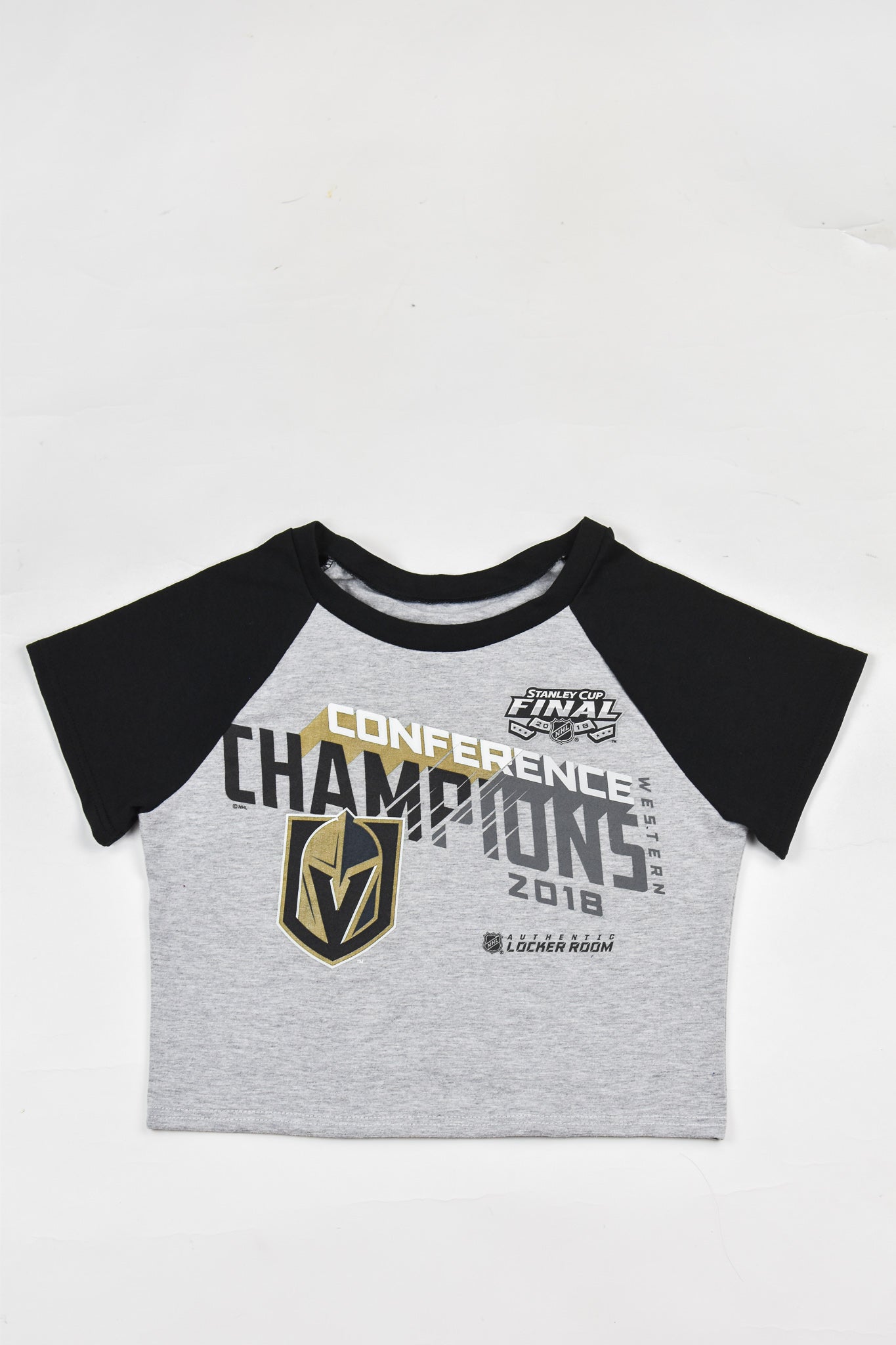 Upcycled Golden Knights Baby Tee