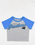 Upcycled Panthers Baby Tee