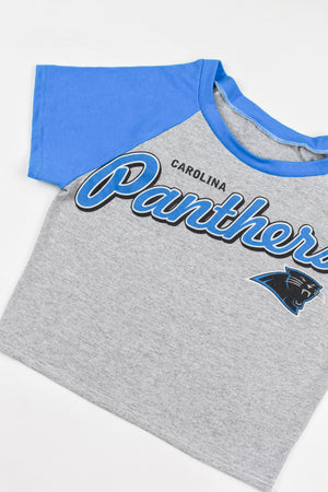 Upcycled Panthers Baby Tee