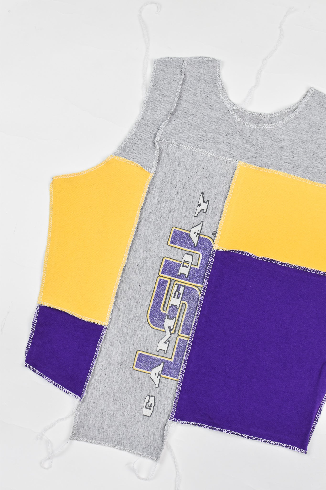 Upcycled LSU Scrappy Tank Top