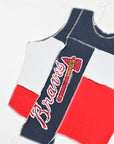 Upcycled Braves Scrappy Tank Top