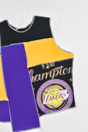 Upcycled Lakers Scrappy Tank Top