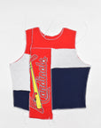 Upcycled Cardinals Scrappy Tank Top