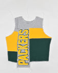 Upcycled Packers Scrappy Tank Top