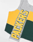 Upcycled Packers Scrappy Tank Top