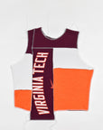 Upcycled Virginia Tech Scrappy Tank Top