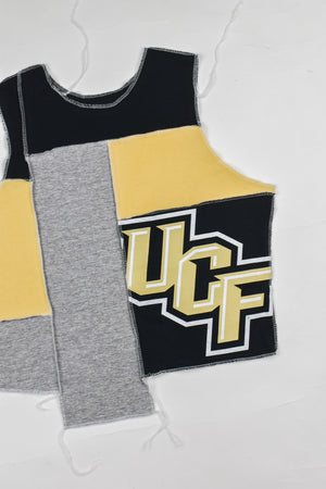 Upcycled UCF Scrappy Tank Top