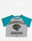 Upcycled Jaguars Baby Tee