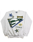 Upcycled Green Bay Packers Pennant Patchwork Sweatshirt - CUSTOMIZABLE