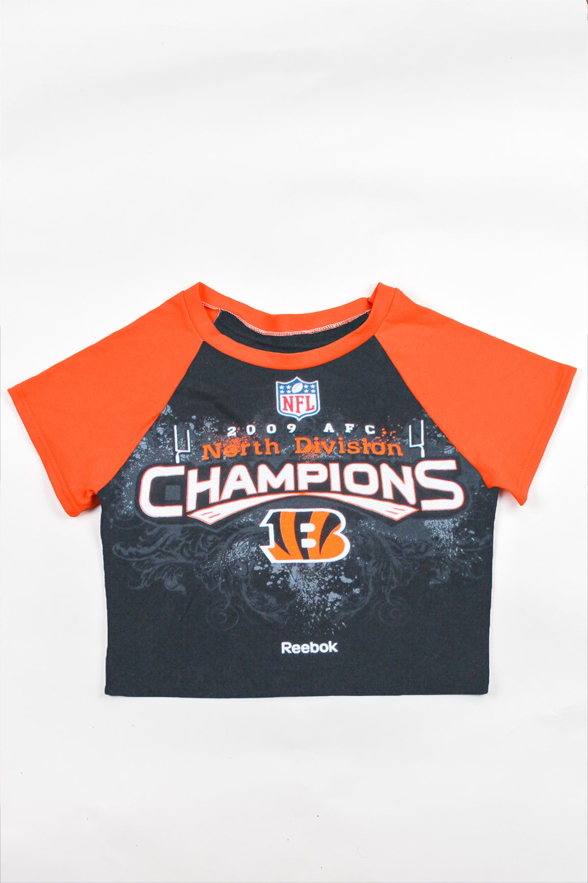 Upcycled Bengals Baby Tee *MADE TO ORDER*