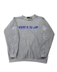 Upcycled Vintage Buffalo Bills Star Patch Sweatshirt