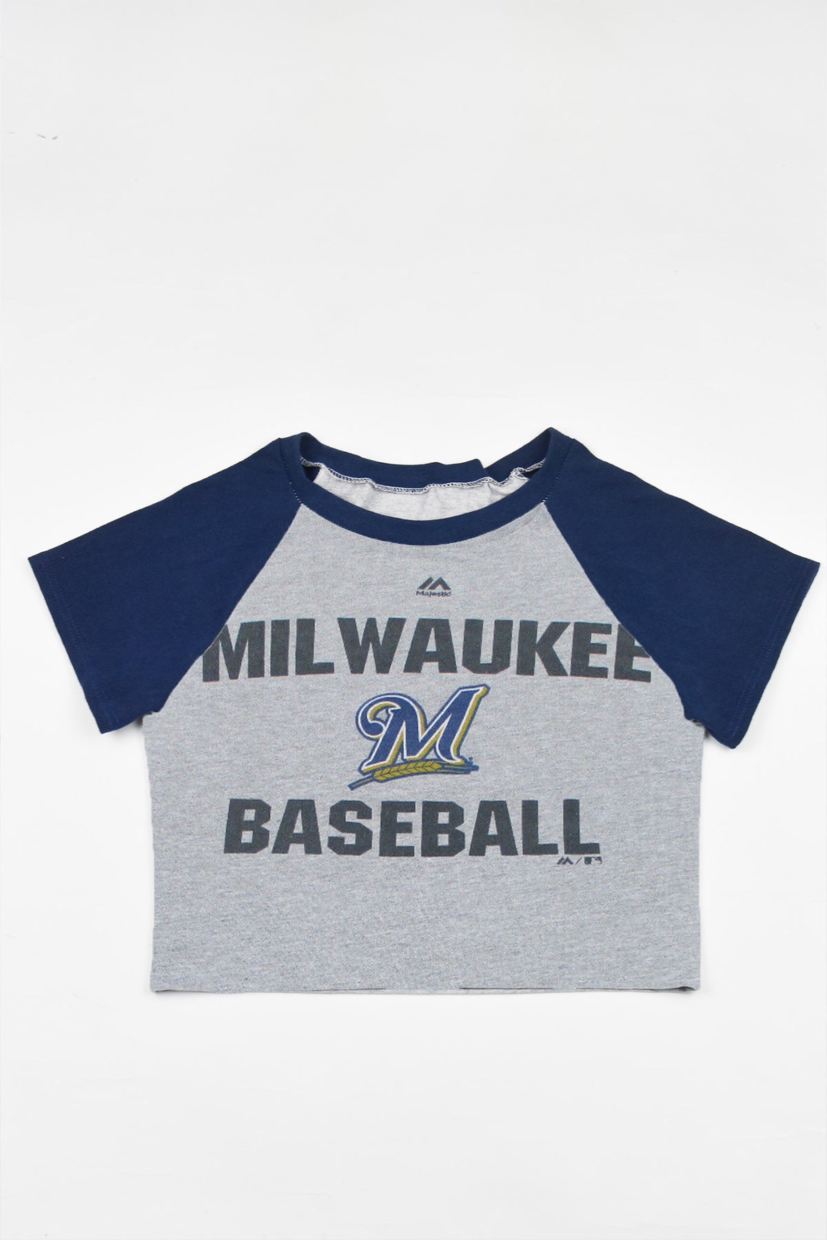 Upcycled Brewers Baby Tee *MADE TO ORDER*