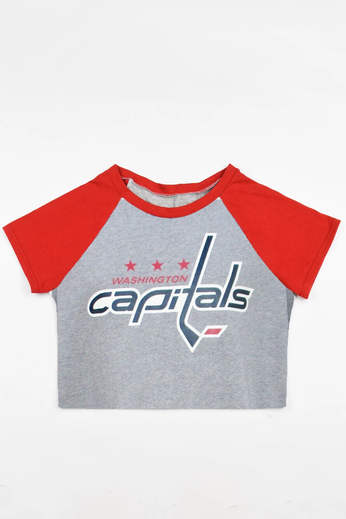 Upcycled Capitals Baby Tee
