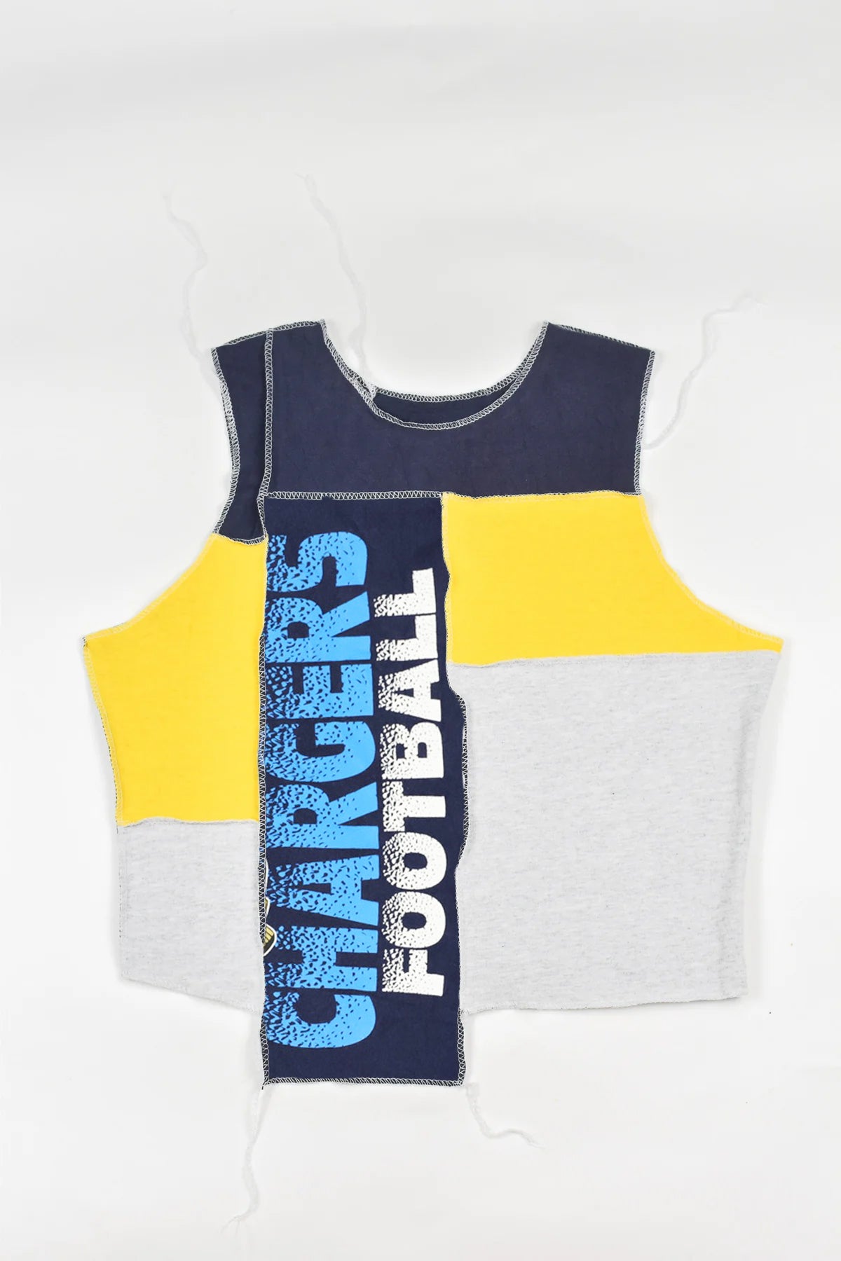 Upcycled Chargers Scrappy Tank Top - Made To Order