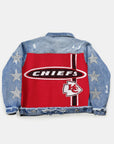 Upcycled Chiefs Star Patchwork Jacket