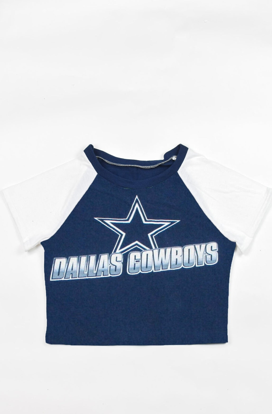 Upcycled Cowboys Baby Tee *MADE TO ORDER*