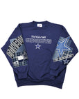 Upcycled Dallas Cowboys Patchwork Sweatshirt - CUSTOMIZABLE