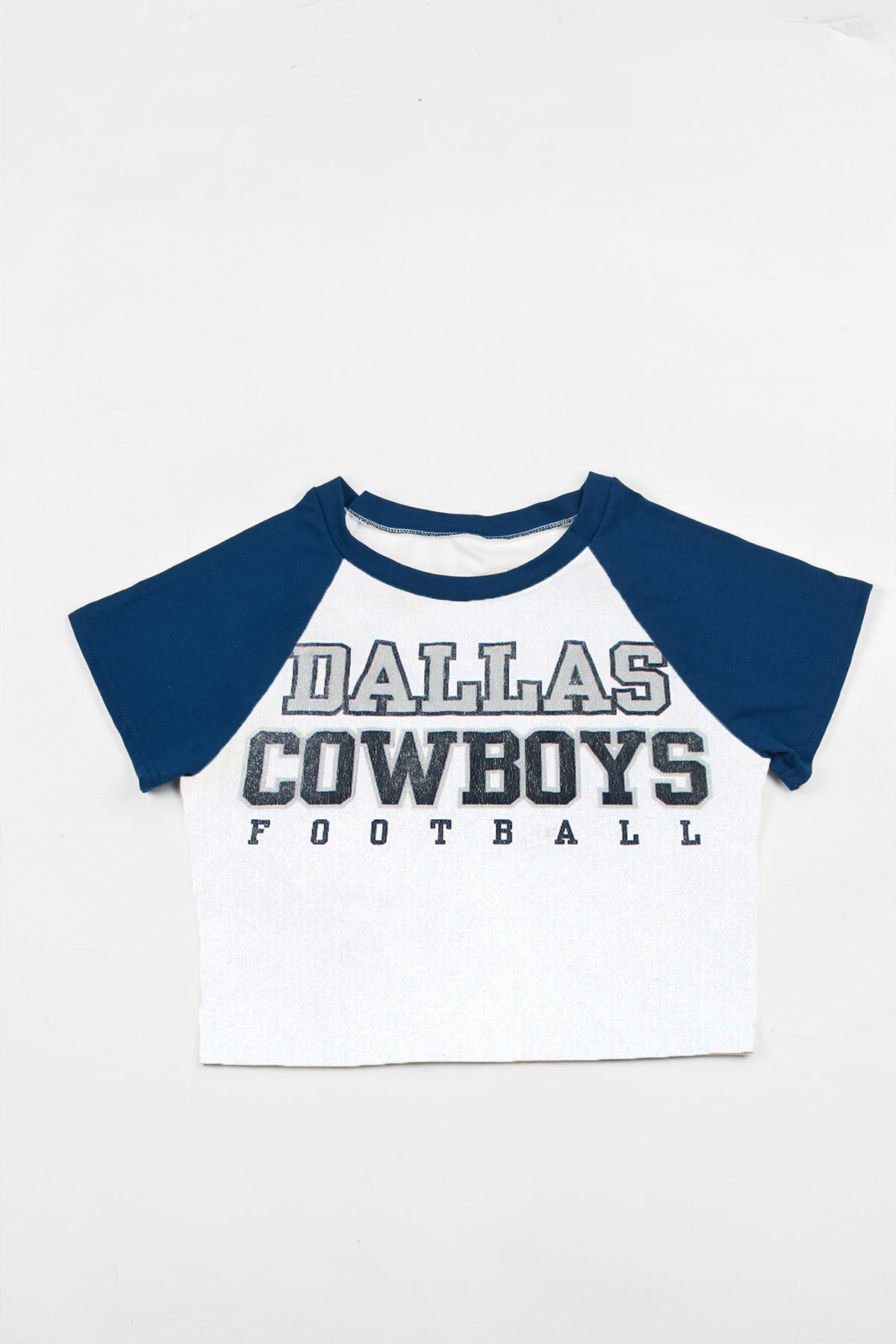 Upcycled Cowboys Baby Tee *MADE TO ORDER*
