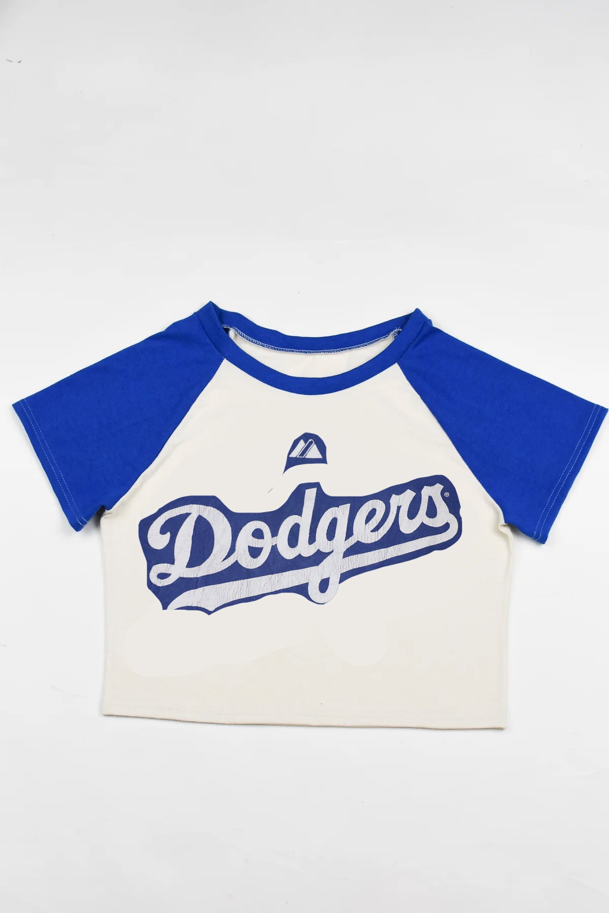 Upcycled Custom Dodgers Baby Tee For Jacqueline