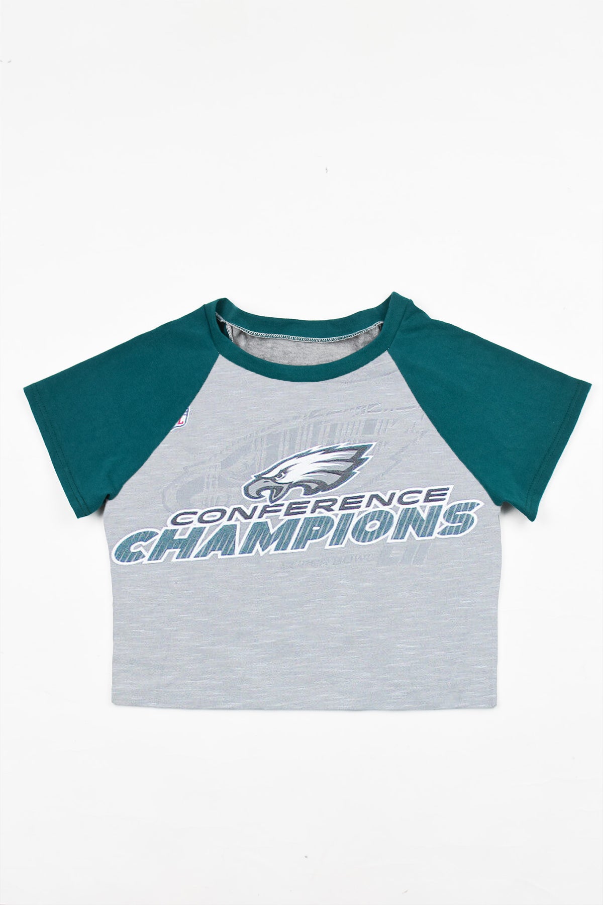 Upcycled Eagles Baby Tee *MADE TO ORDER*