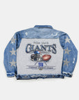 Upcycled Giants Star Patchwork Jacket