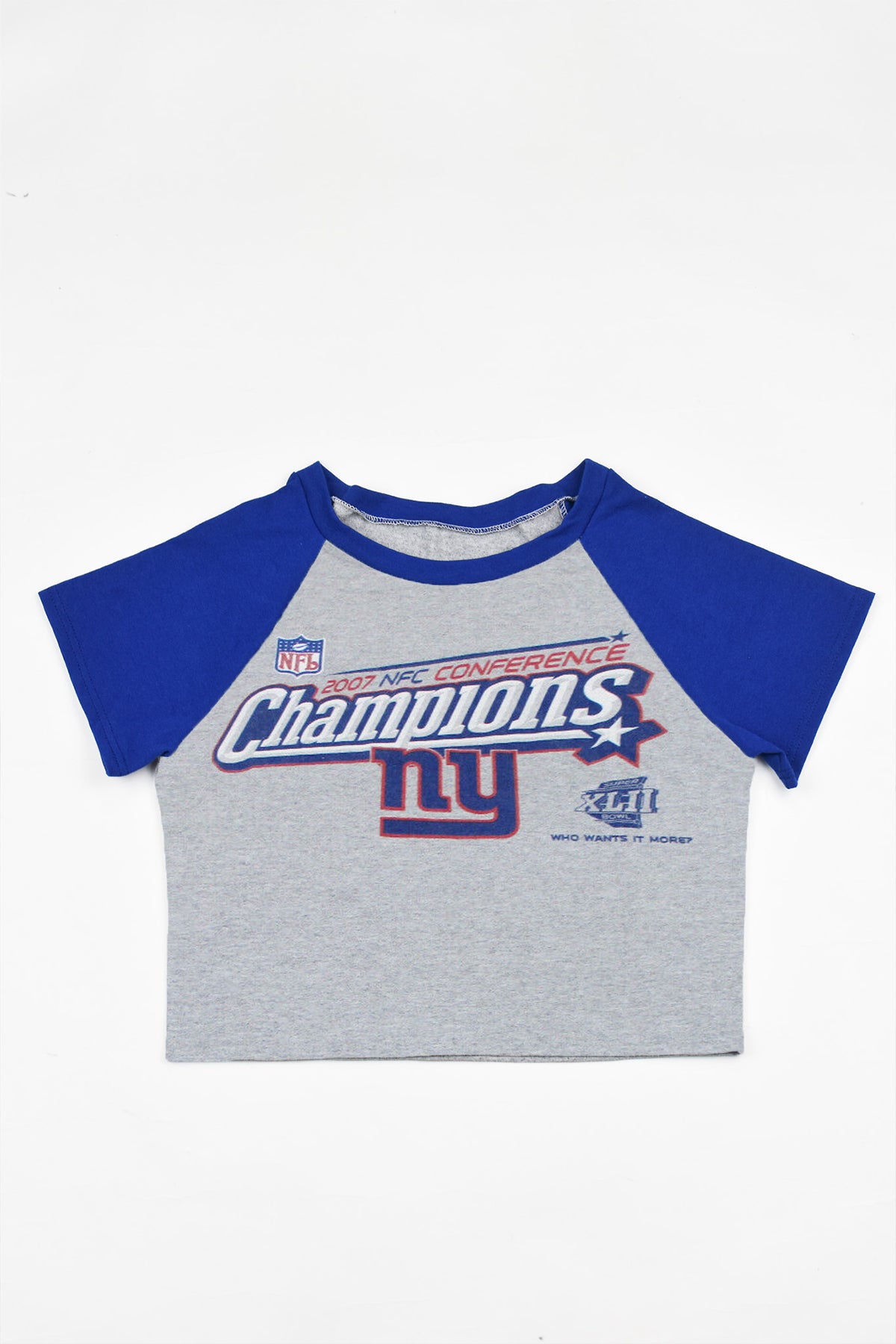 Upcycled Giants Baby Tee *MADE TO ORDER* - Tonguetied Apparel