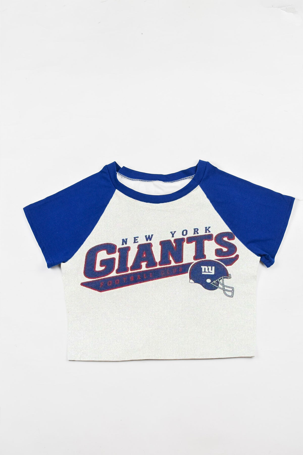 Upcycled Blue Jays Baby Tee - Tonguetied Apparel