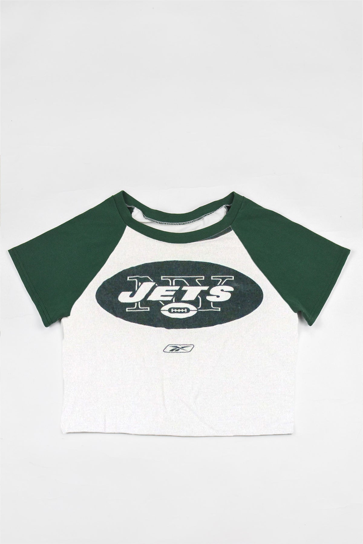 Upcycled Jets Baby Tee *MADE TO ORDER*
