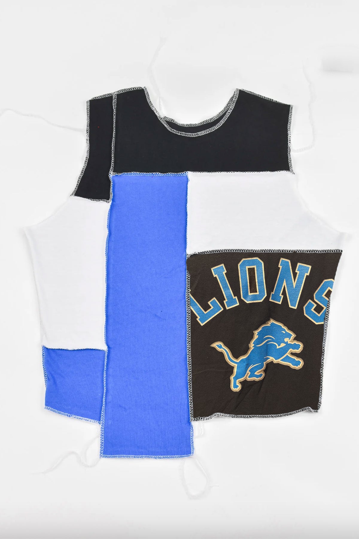 Upcycled Custom Lions Scrappy Tank for Brittany - Rush Order