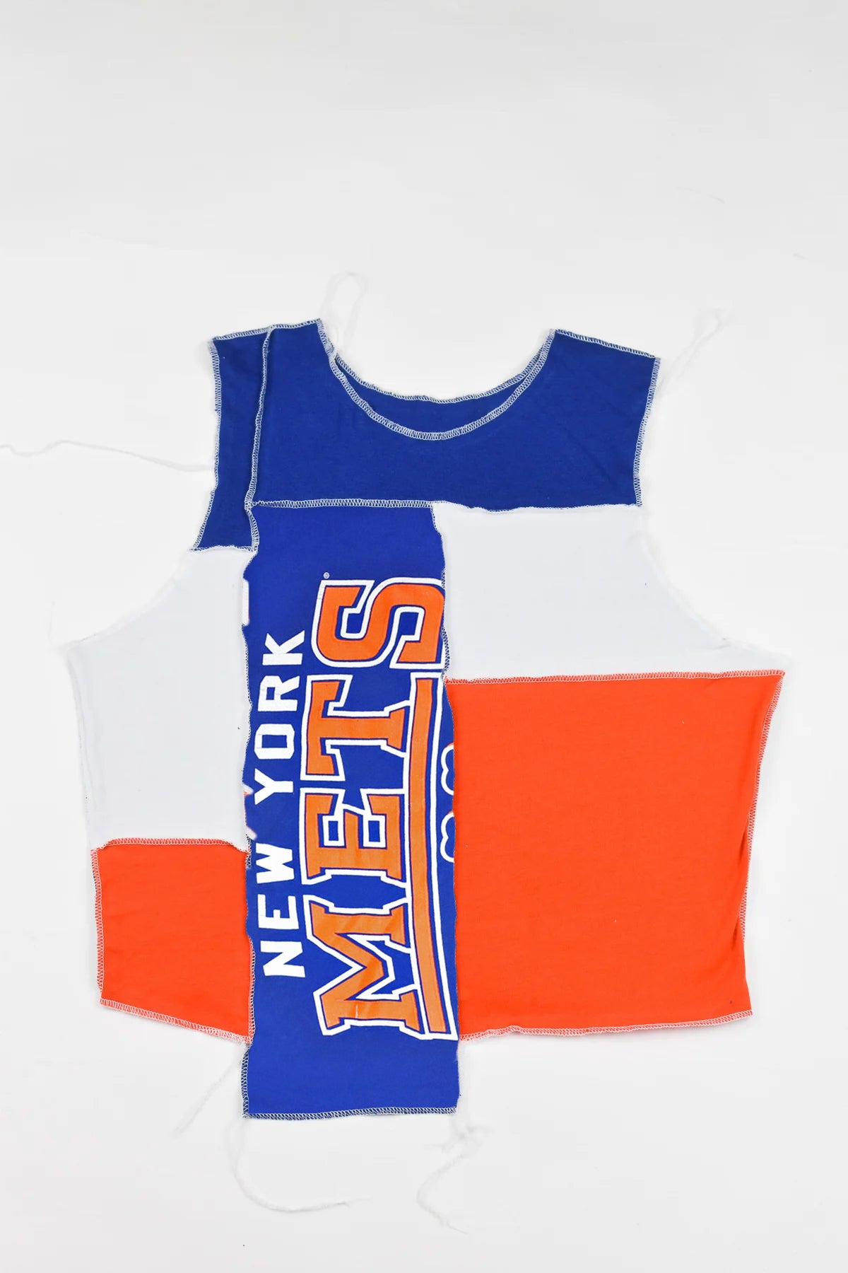 Upcycled Mets Scrappy Tank Top - Made To Order
