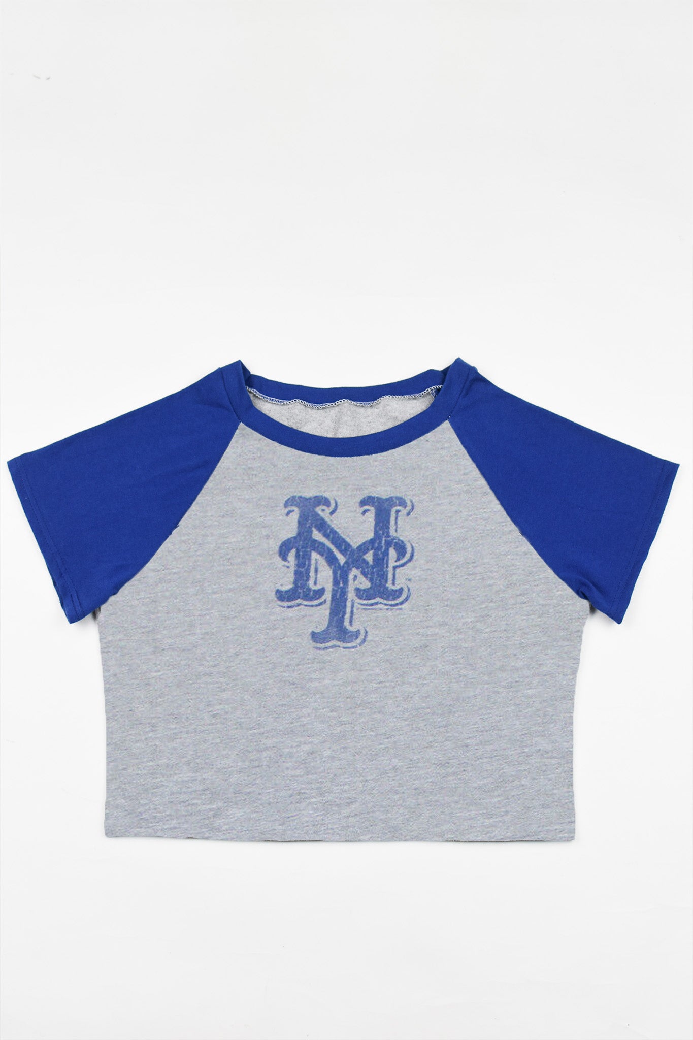 Upcycled New York Mets Baby Tee *MADE TO ORDER*