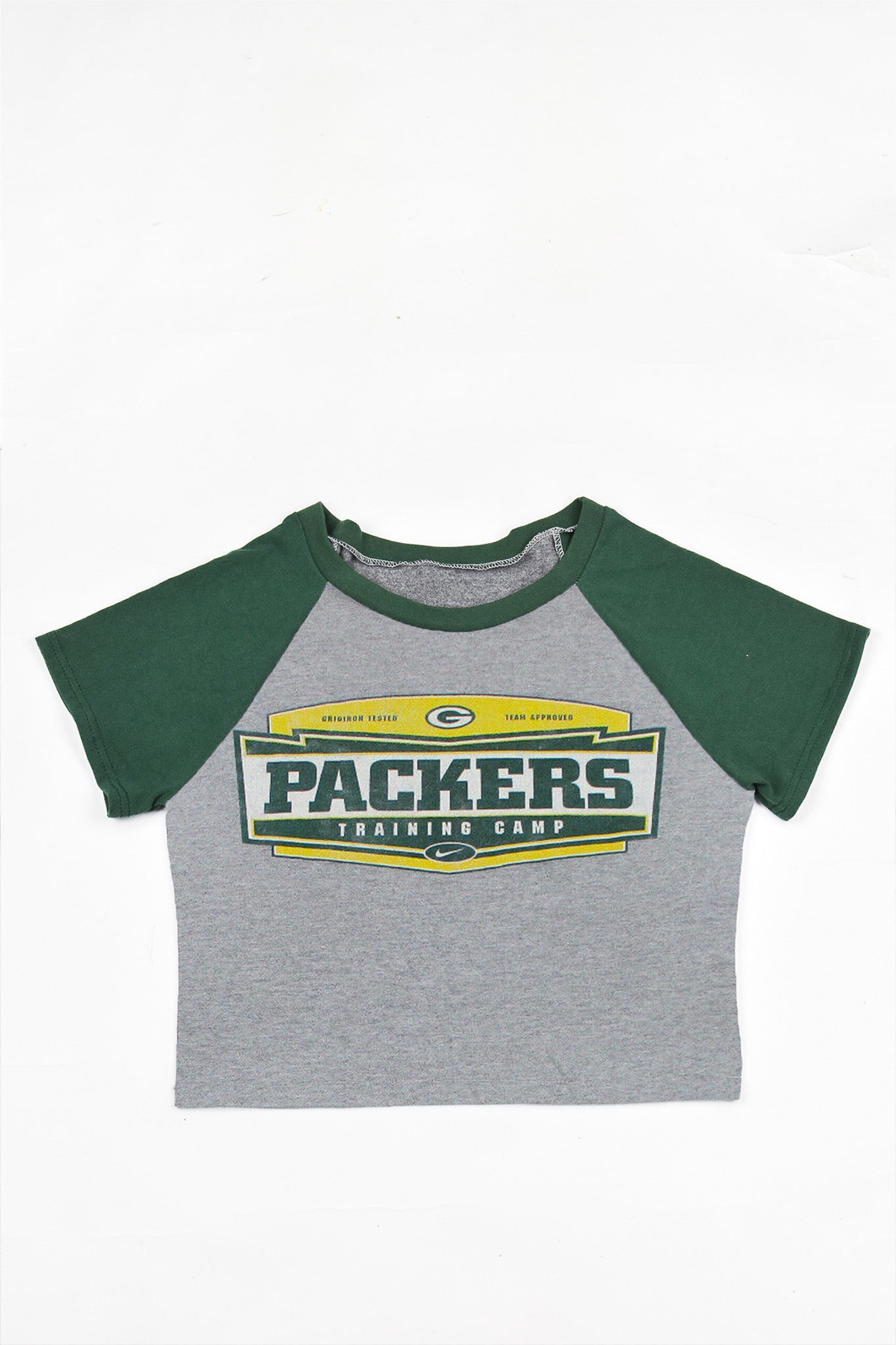 Upcycled Green Bay Packers Baby Tee *MADE TO ORDER*