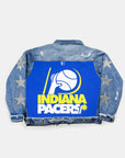 Upcycled Pacers Star Patchwork Jacket