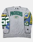 Upcycled Packers Patchwork Sweatshirt