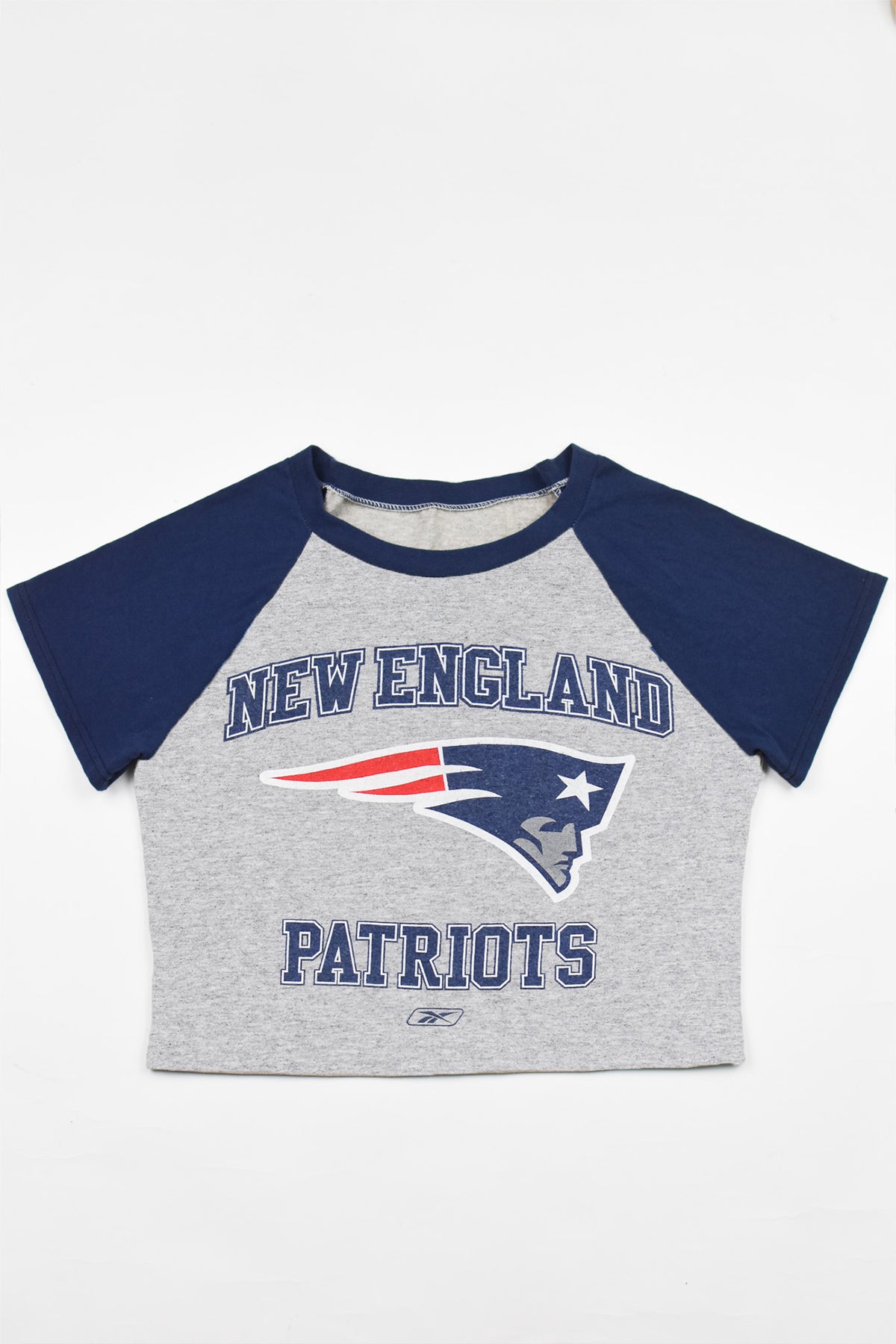 Upcycled Patriots Baby Tee *MADE TO ORDER*