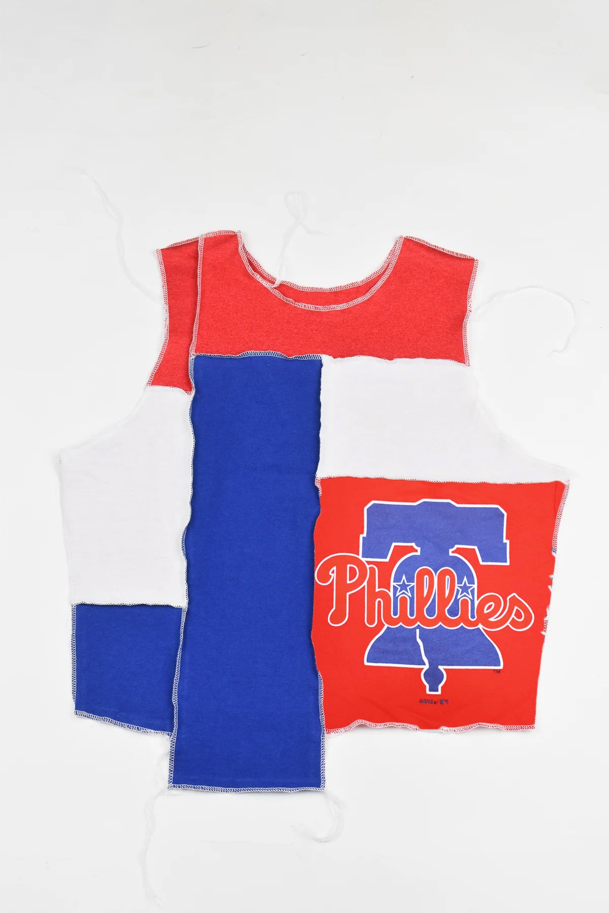 Upcycled Phillies Scrappy Tank Top - Made To Order