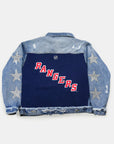 Upcycled Rangers Star Patchwork Jacket