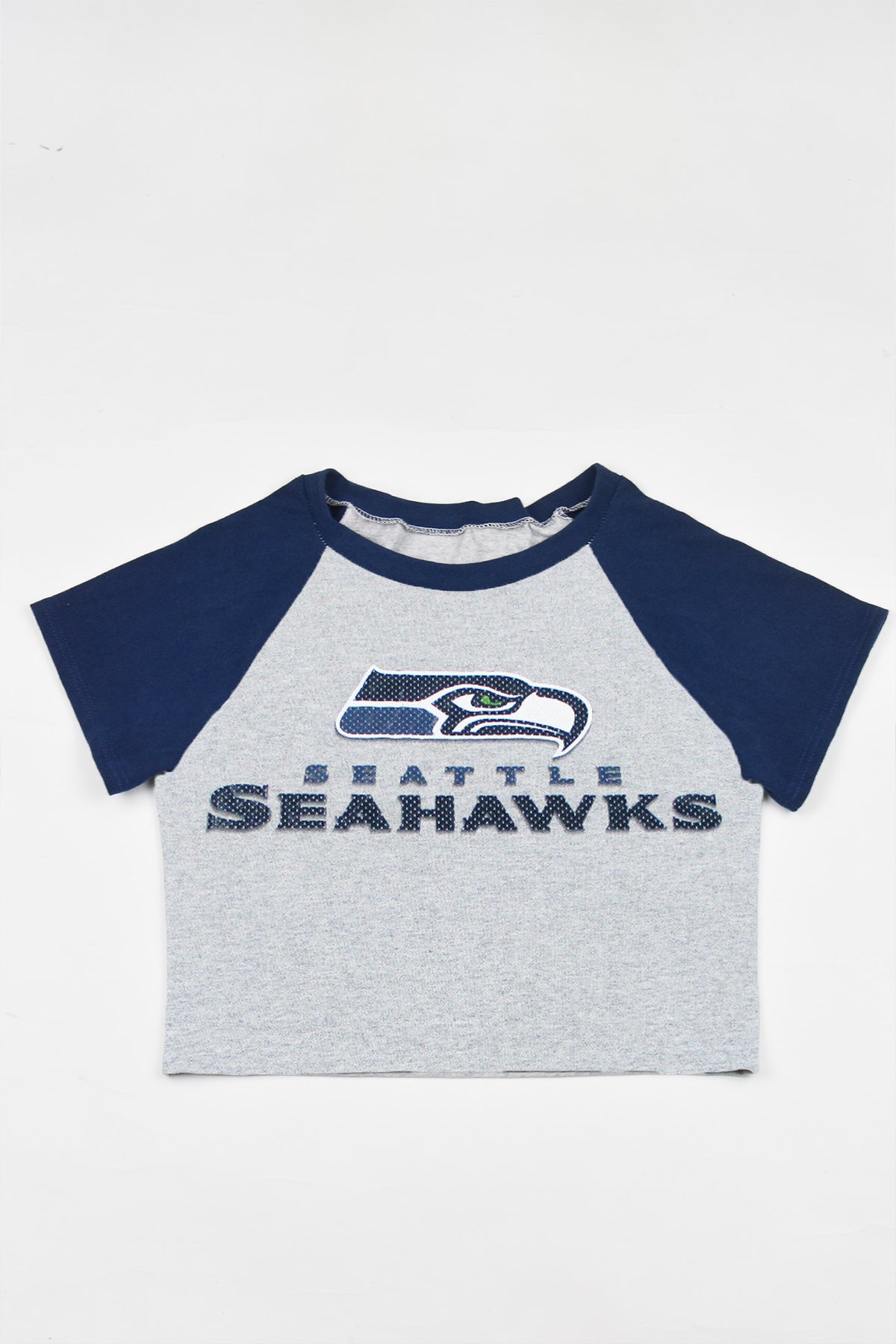 Upcycled Seahawks Baby Tee *MADE TO ORDER*
