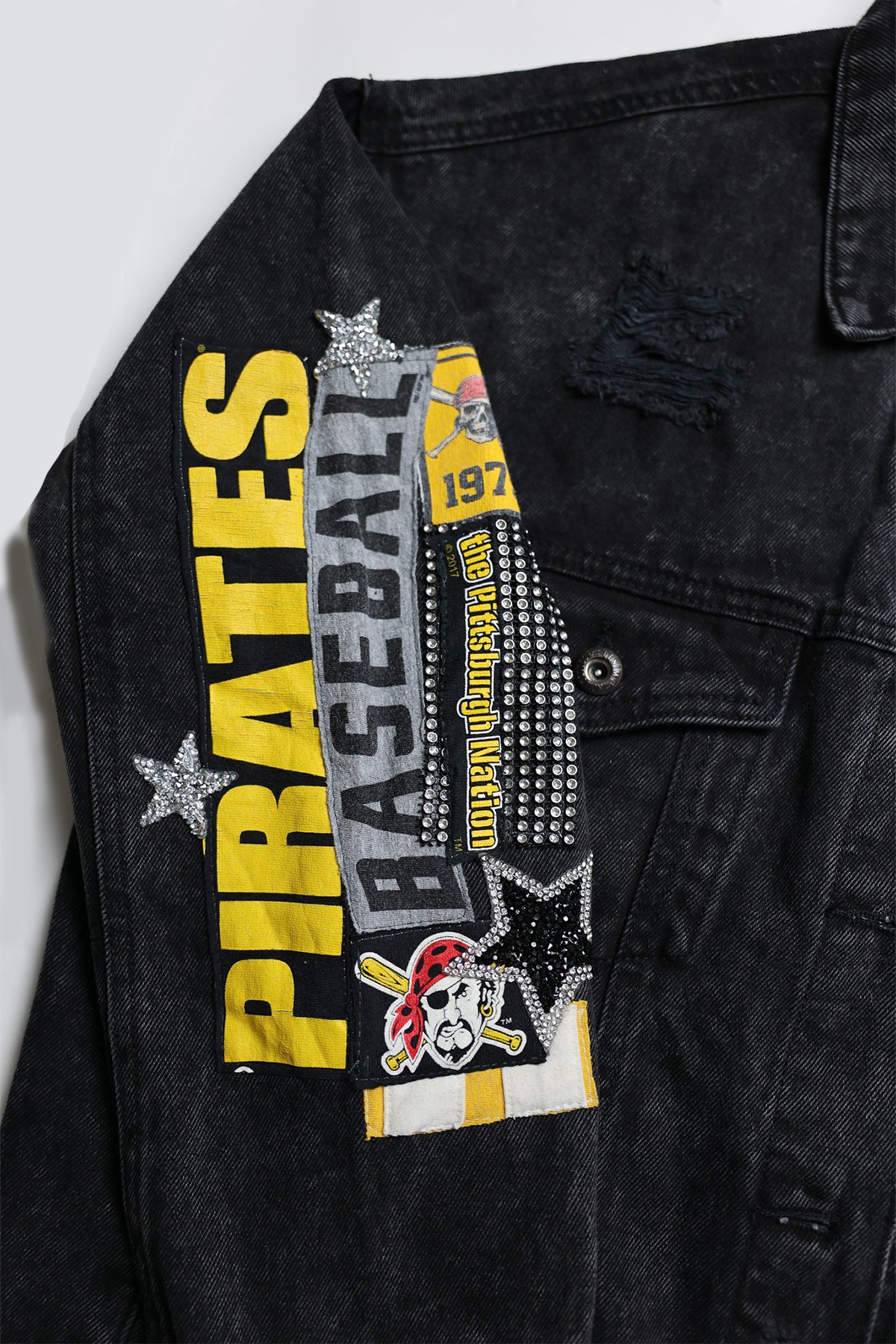 Upcycled Pirates Patchwork Jacket