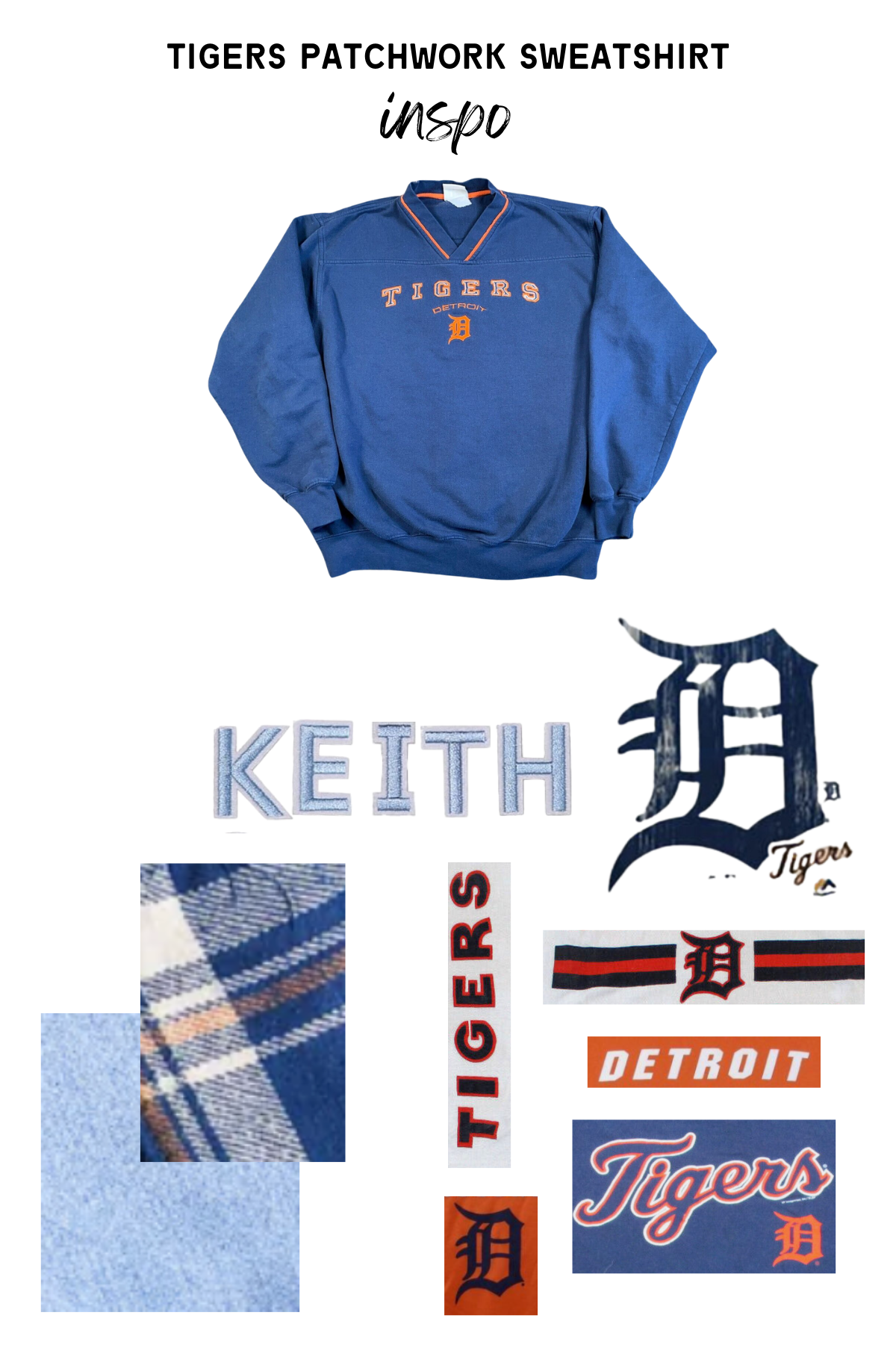 Custom Order Tigers Jacket and Sweatshirt for Kaitlyn