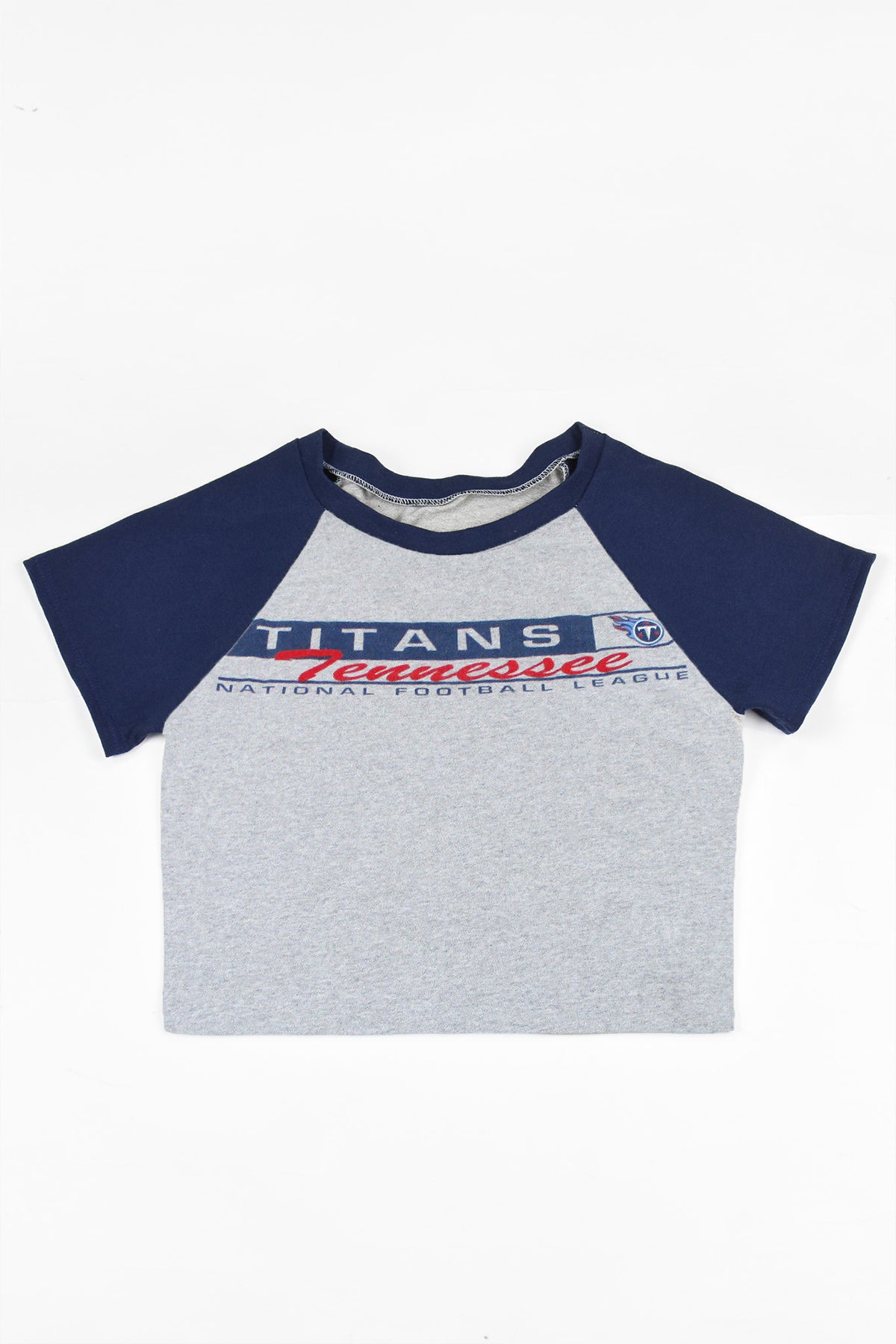 Upcycled Titans Baby Tee *MADE TO ORDER*