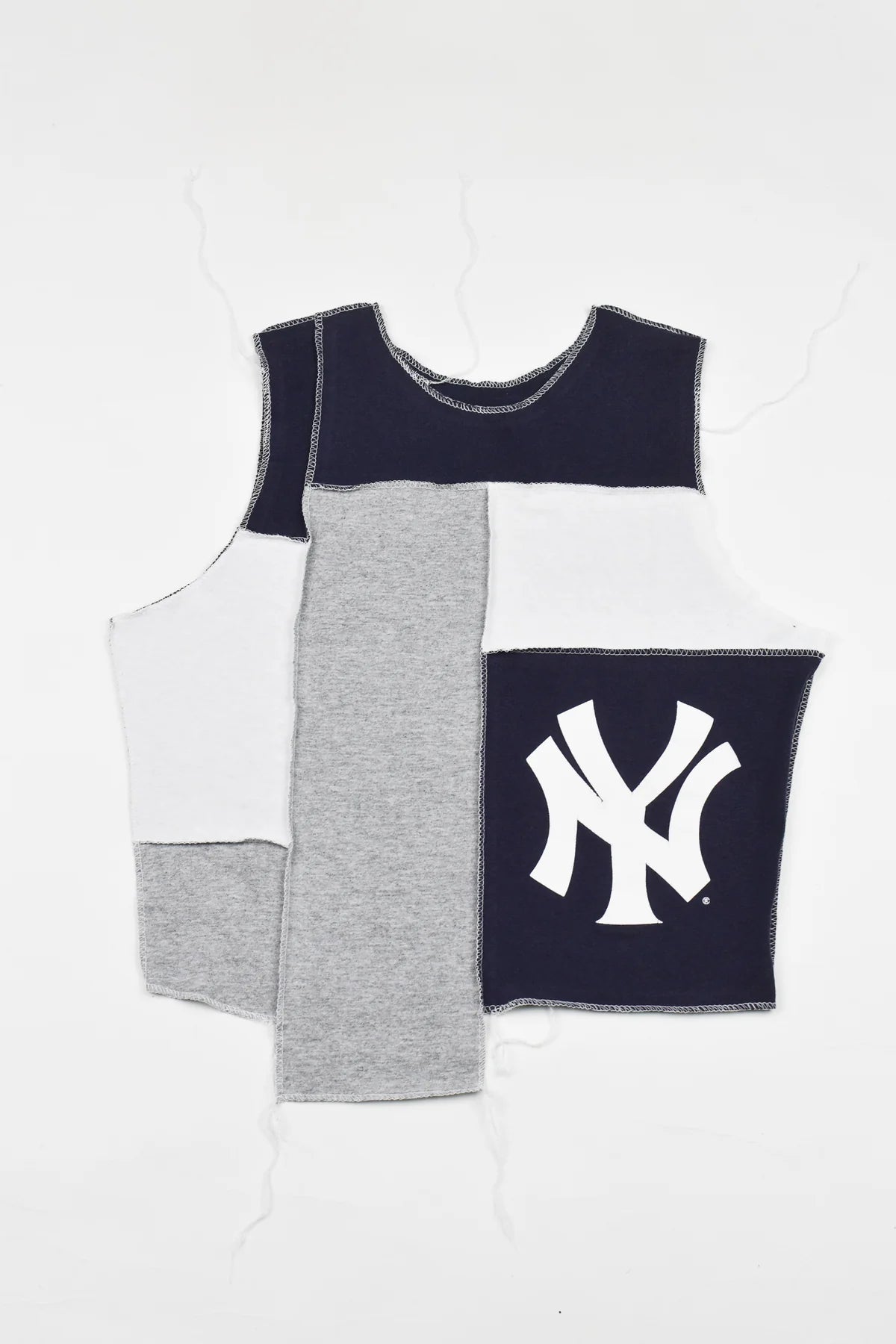 Upcycled Yankees Scrappy Tank Top - Made To Order