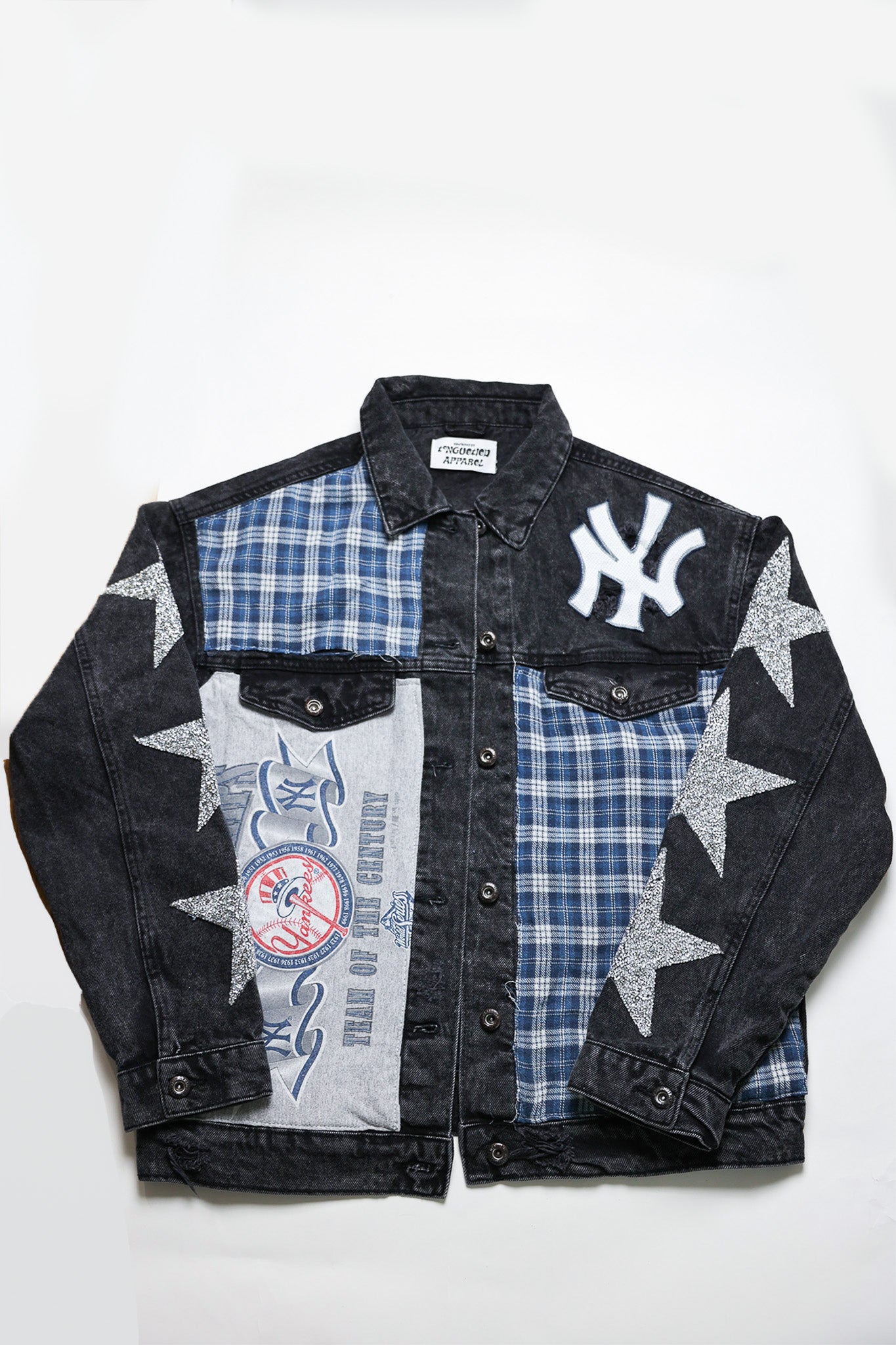 Upcycled Yankees Patchwork Jacket