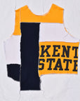 Upcycled Kent State Scrappy Top