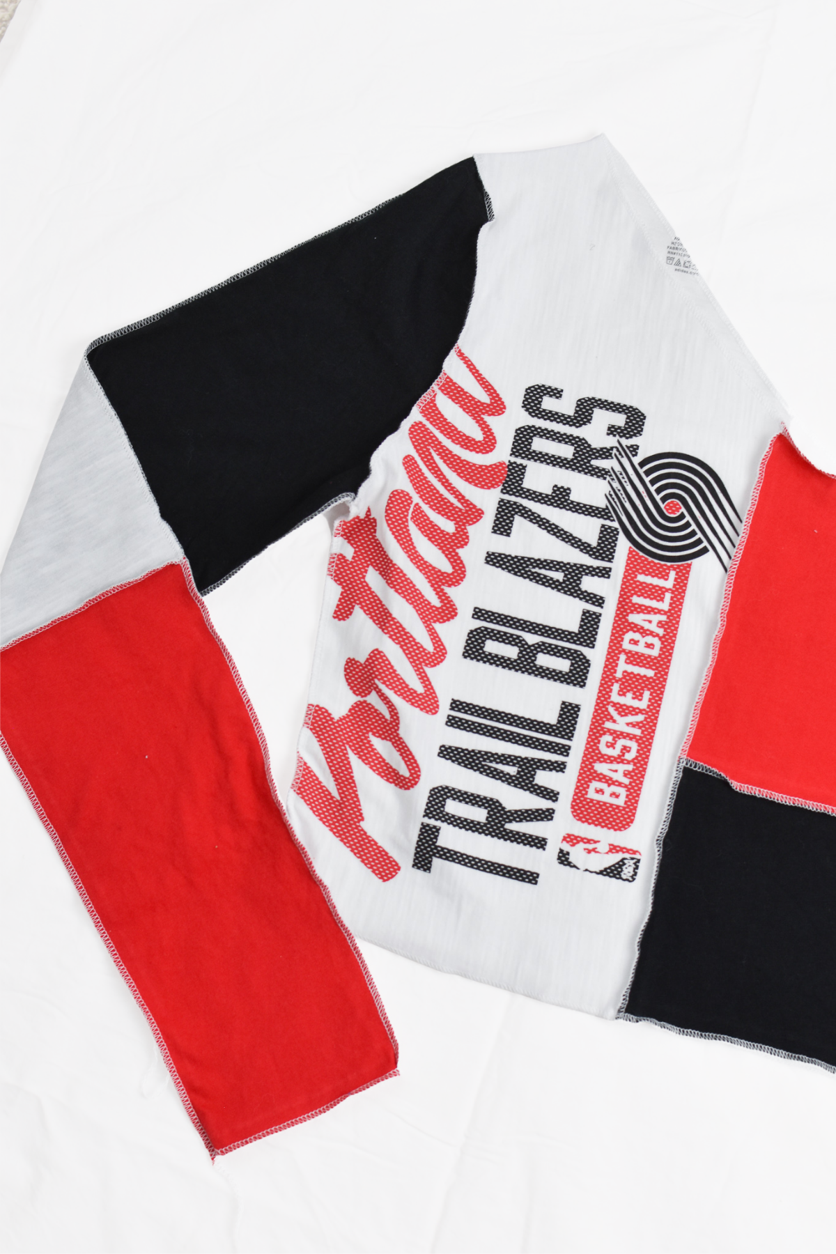 Upcycled Trailblazers Long Sleeve Scrappy Top