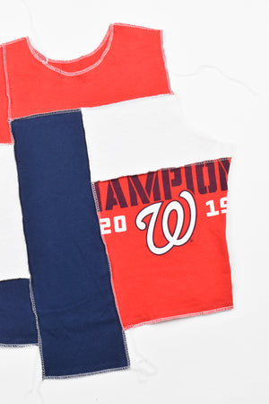 Upcycled Nationals Scrappy Tank Top