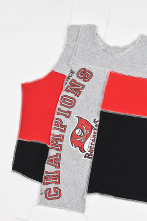 Upcycled Buccaneers Scrappy Tank Top