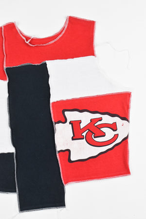 Upcycled Chiefs Scrappy Tank Top